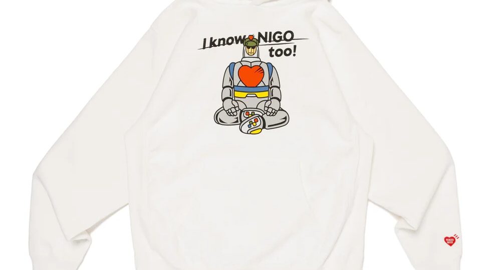 I-KNOW-NIGO-TOO×HUMAN-MADE-HEAVYWEIGHT-HOODIE